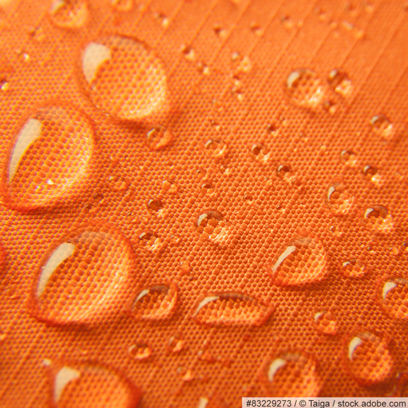 Wasserdichtes Tuch in Nahansicht - von weik.online aus Edingen-Neckarhausen